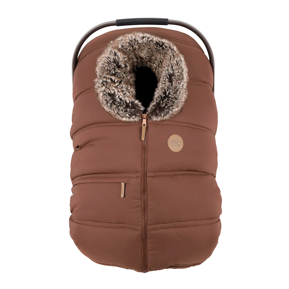 Winter Baby Car Seat Cover Tourmaline wolf