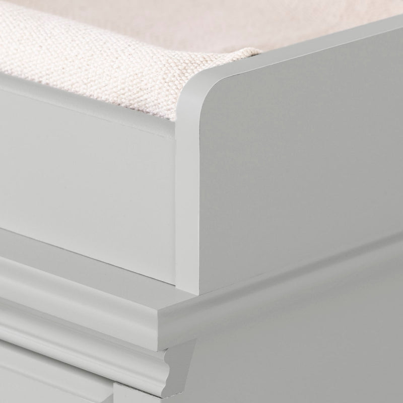 Cotton Candy 3 Drawer Changing Table -- Pure White