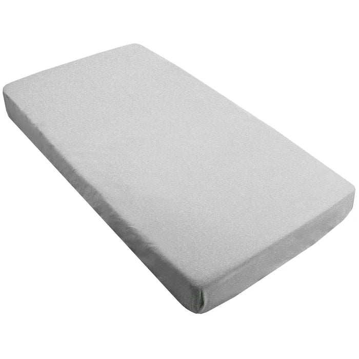 Crib fitted Sheet - Percale - Grey