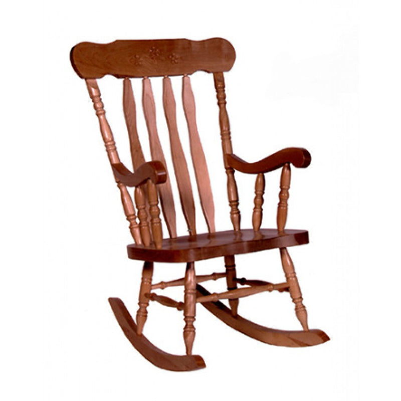 Traditional Wooden Rocking Chair - 50