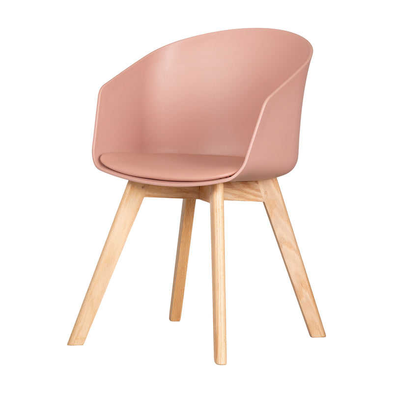Flam - Chair with Wooden Legs
