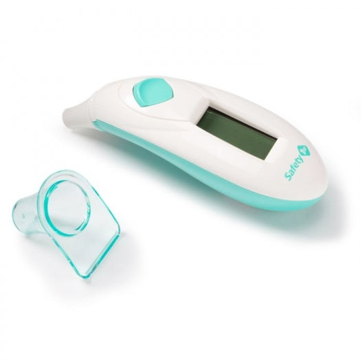 Fast reading auricular surface thermometer