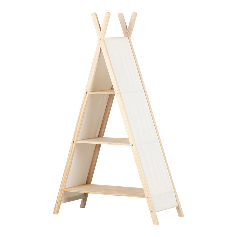 Teepee Shelving Unit  Sweedi Natural Cotton and Pine 100388