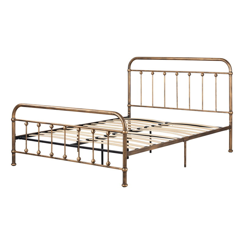 Prairie - Cottage Metal Platform Bed