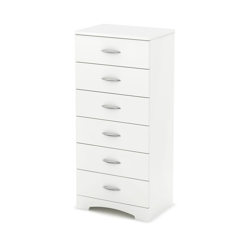 6-drawer lingerie chest  Step One Pure White 3160066