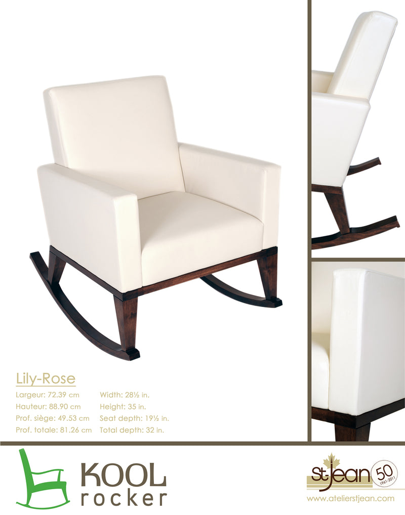 Chaise Rocker Lily-Rose - Personnalisable