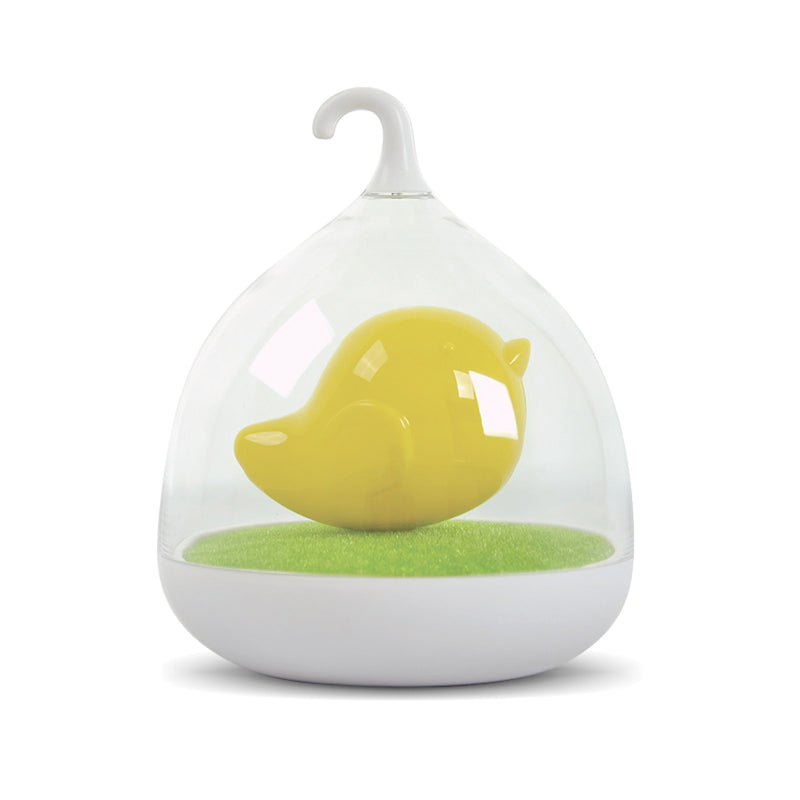 Rechargeable birdcage night light Yellow