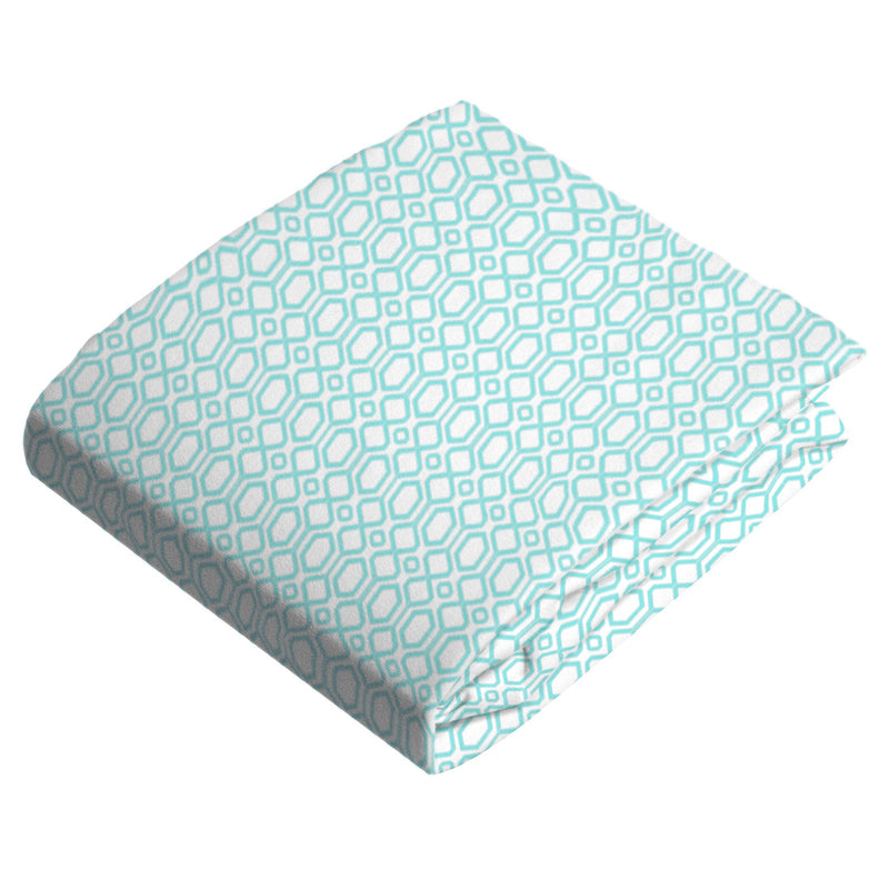Changing Pad Cover | Octagon Turquoise