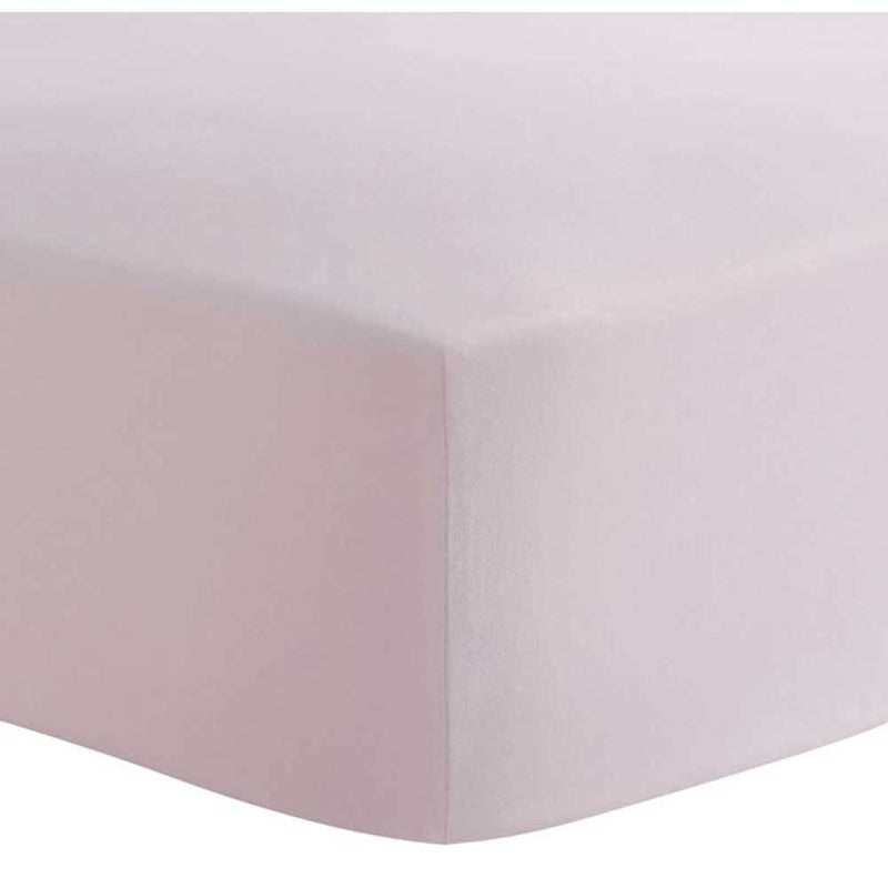 Crib fitted Sheet - Percale - Pink