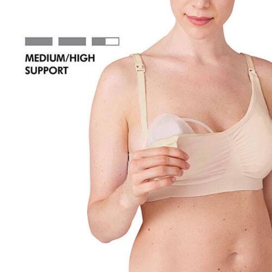 Soutien-Gorge D'allaitement Et D'expression 3 En 1 Medela- Peau