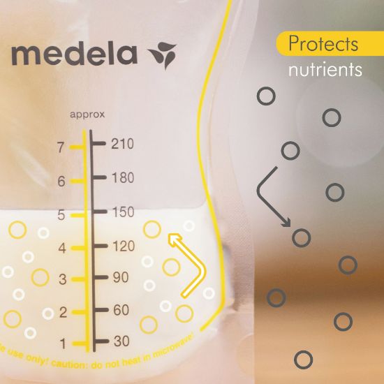 Sacs de lait maternel jetables et étanches avec protection du lait, recyclables et sans BPA