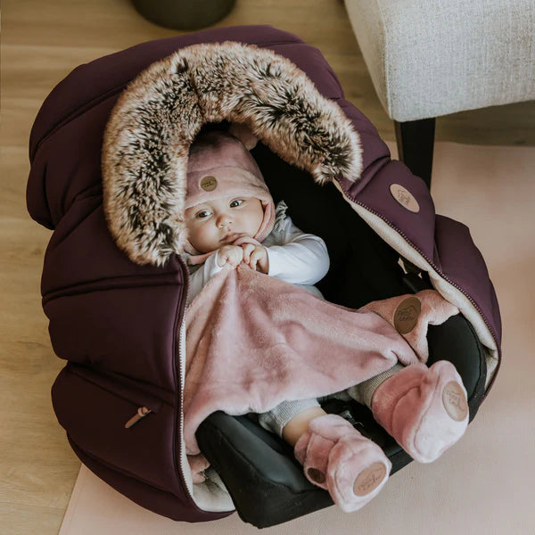 Coffret cadeau Coulou minky 4 accessoires 0-6 mois- Ourson rose