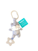 Jouet en peluche interactif pour bébé - Raton gris