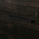 Table de chevet 1 tiroir Fernley - Noir antique