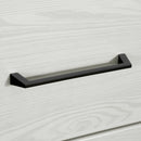 Table de chevet Arlen - Pin blanc et Noir mat