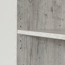 Bibliothèque étroite 5 tablettes Axess - Pin bord de mer