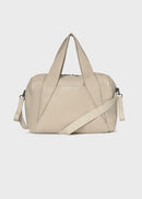 Sac à couches en similicuir - Beige — Mayoral