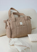 Sac à couches brodé- Canela — Mayoral