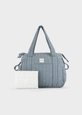 Sac à couches brodé- Bleu — Mayoral