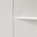 Armoire penderie avec portes et tiroir Acapella - Blanc