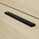 Bureau double 6 tiroirs Step One Essential - Chêne blanchi