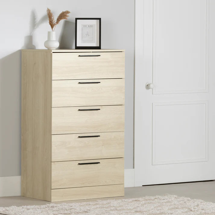 5-Drawer Chest  Step One Essential Gray Oak 12232