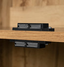 Armoire de rangement 4 portes Morgan- Chêne nordique