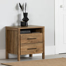 Table de chevet Gravity - Naturel Mango