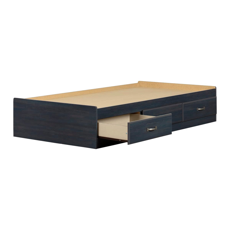 Lit matelot  3 tiroirs simple 39" Ulysses - Myrtille