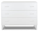 Commode 3 tiroirs Caravaggio - Blanc