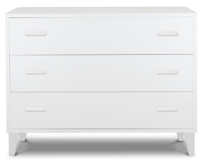 Commode 3 tiroirs Caravaggio - Blanc