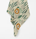 Couverture en mousseline de bambou - Lion et savane — Collection Mini Coco