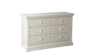 Ensemble bassinette et bureau double Modena - Vintage White