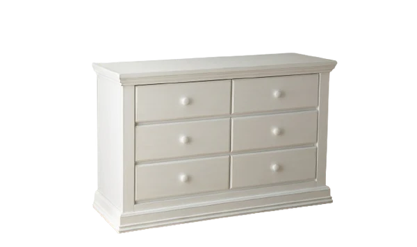 Ensemble bassinette et bureau double Modena Vintage White