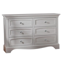 Crib and Double Dresser Ragusa Vintage White
