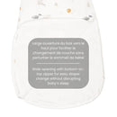 Sac de nuit matelassé en bambou - Pleine lune (2.5 togs)