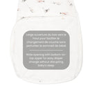 Sac de nuit matelassée en bambou - Hélicos (1 tog)