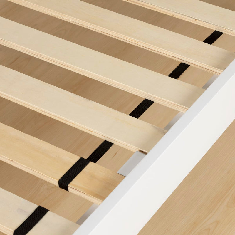 Base de lit simple 39" Vito - Blanc solide