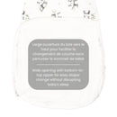 Sac de nuit matelassé en bambou - Pandas (2.5 togs)