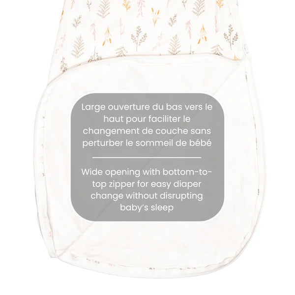 Sac de nuit matelassé en bambou - Blé (2.5 togs)