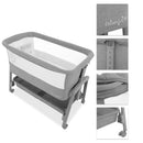Berceau portable Calypso à roulettes - Gris