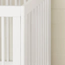 Lit de bébé avec hauteur ajustable Balka - Blanc