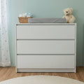 Commode 3 tiroirs- Blanc — MEQ