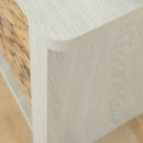 Lit avec paniers de rangement queen 60" Avilla - Chêne hivernal