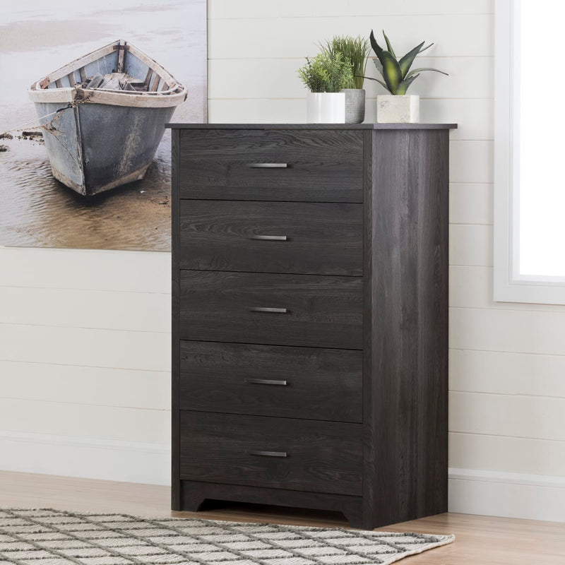 5-Drawer Chest  Fusion Gray Oak 11317