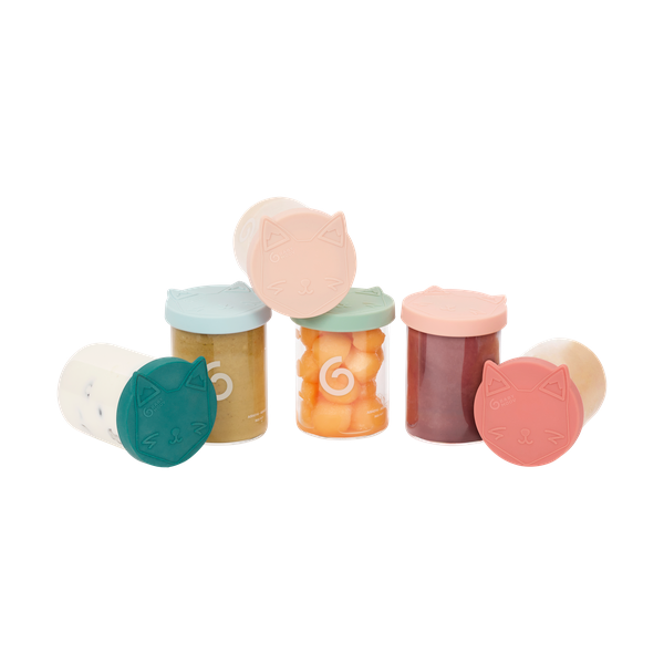 Ensembles de contenants en verre de qualité supérieure pour aliments pour bébés - Isy Jars