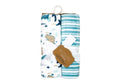 Ensemble 2 couvertures douces et confortables- Dinosaures — Necessities by Tendertyme