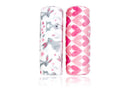 Ensemble 2 couvertures douces et confortables- Lapins roses