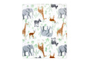 Ensemble 2 couvertures douces et confortables- Safari