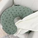 Coussin d'allaitement mousseline - Green Bay